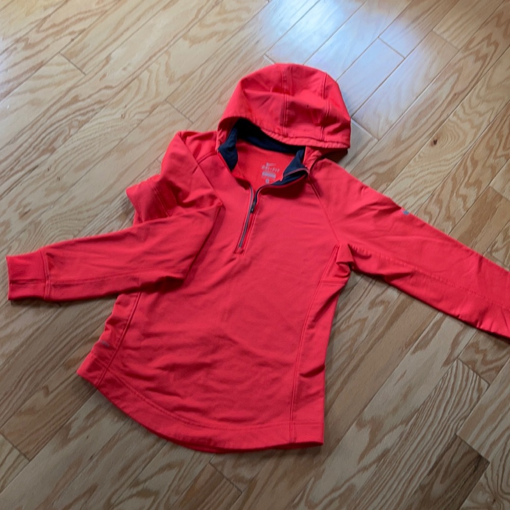 Women Nike Dri-fit half-zip hoodie size S